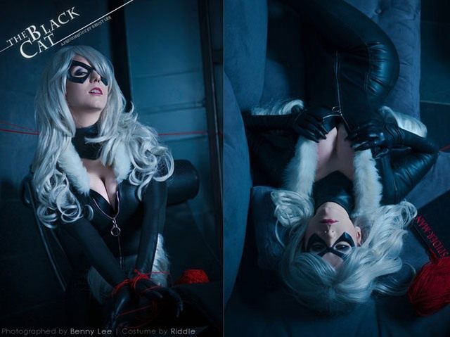 Najlepsze cosplaye - Black Cat z Marvel Comics - ilustracja #3