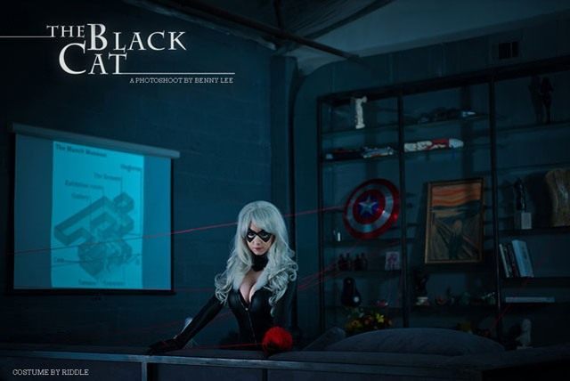 Najlepsze cosplaye - Black Cat z Marvel Comics - ilustracja #5