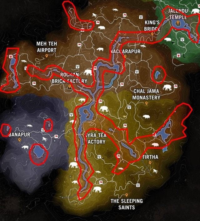 Autorzy Far Cry Primal wykorzystali mapę z Far Cry 4? - ilustracja #2