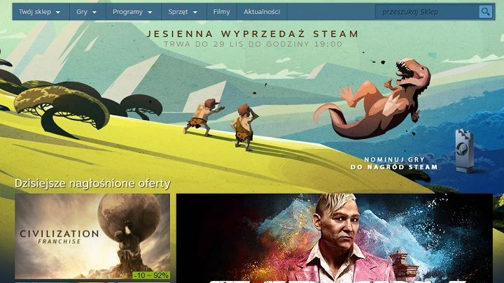 Rozpoczęto jesienną wyprzedaż na Steamie - ilustracja #1