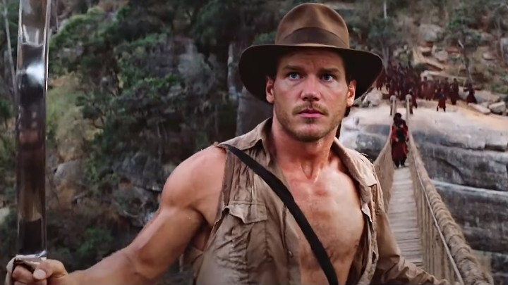 Chris Pratt jako Indiana Jones dzięki DeepFake - ilustracja #1