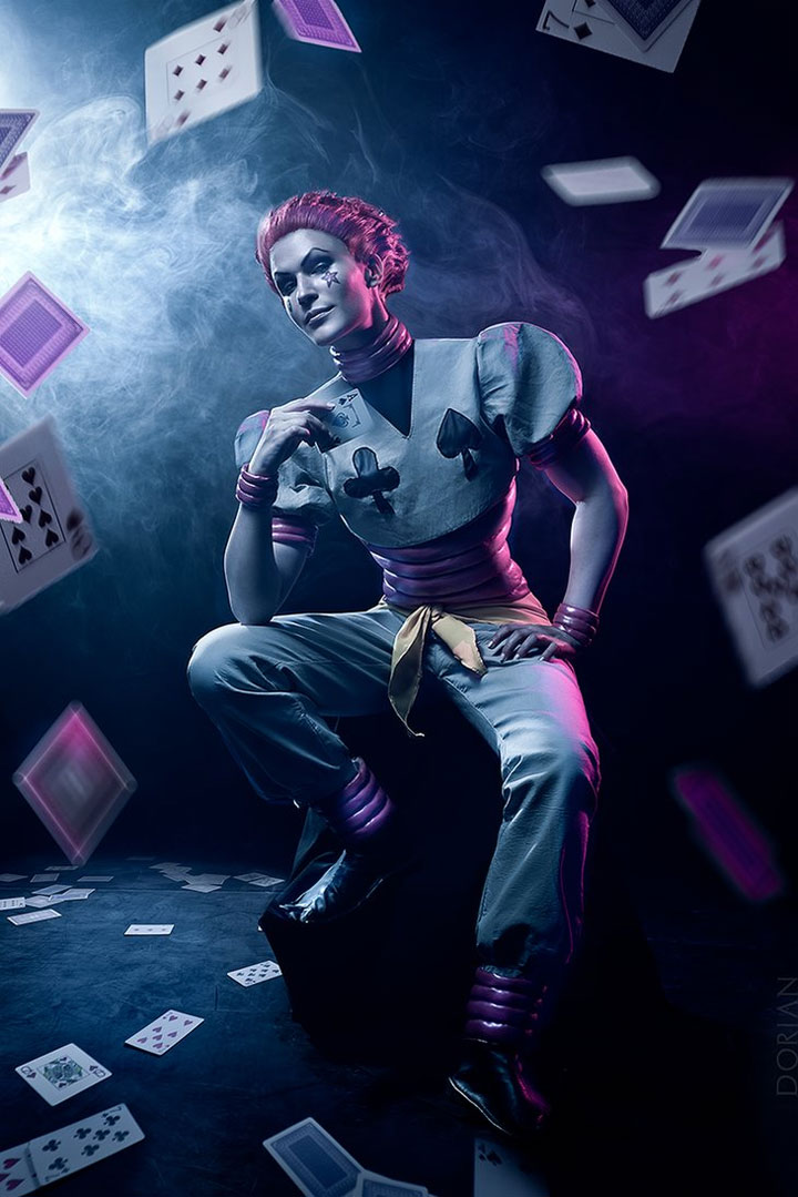 Źródło: Lena Lewin - Najlepsze cosplaye - Hisoka z Hunter × Hunter - wiadomość - 2018-03-29