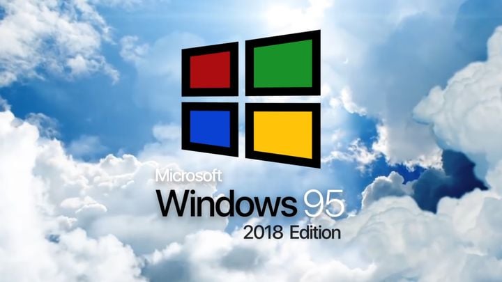 Nowa wersja aplikacji Windows 95. - Windows 95 - wersja 2.0 aplikacji "udającej" klasyczny system - wiadomość - 2019-02-12