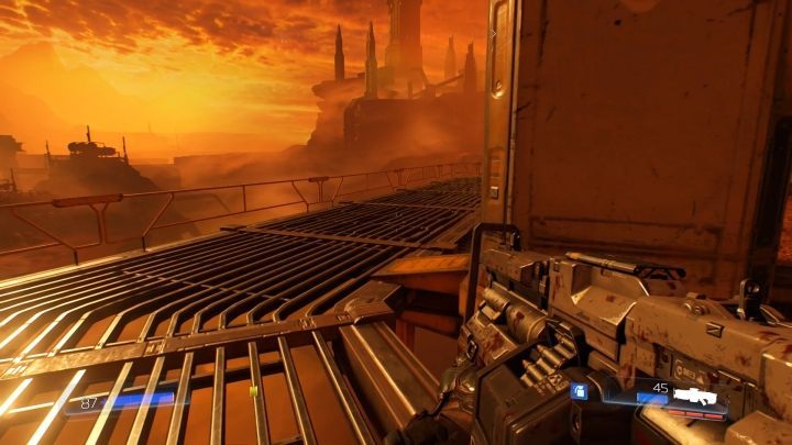 Nowy Doom to nie tylko wnętrza bazy i piekielne czeluście, ale również otwarte przestrzenie i urokliwe marsjańskie krajobrazy. - Doom – kompendium wiedzy [Aktualizacja #9: DLC, patche, Arcade Mode i inne] - wiadomość - 2017-01-18