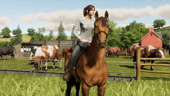 Konie to jedna z największych nowości w Farming Simulator 19. - Premiera Farming Simulator 19 - wiadomość - 2018-11-21