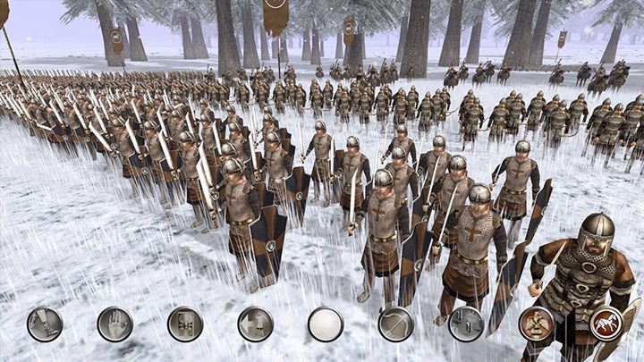 Gra oferuje nowy interfejs, opracowany z myślą o ekranach dotykowych. - Rome: Total War - Barbarian Invasion trafiło na iPada - wiadomość - 2017-03-30