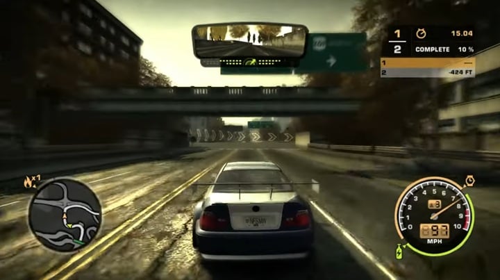 Need for Speed: Most Wanted z 2005 roku to kultowa produkcja. Źródło: JohnGodgamesHD / YouTube. - Need for Speed na PS2, PC i nie tylko - kiedyś każda wersja NFS-a mogłaby być inną grą - wiadomość - 2025-05-22