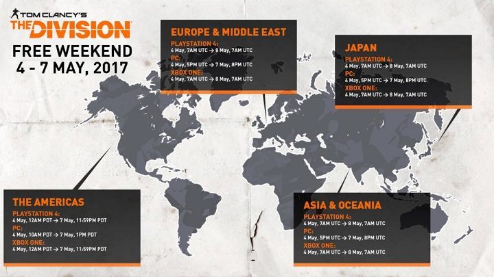 Przez ponad trzy dni gracze będą mogli cieszyć się światem The Division za darmo. - Tom Clancy's The Division z drugim darmowym weekendem - wiadomość - 2017-05-04