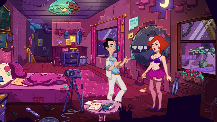 Larry zyskał na wzroście, ale jego charakter pozostał bez zmian. - Nadchodzi Leisure Suit Larry: Wet Dreams Don’t Dry - wiadomość - 2018-05-24