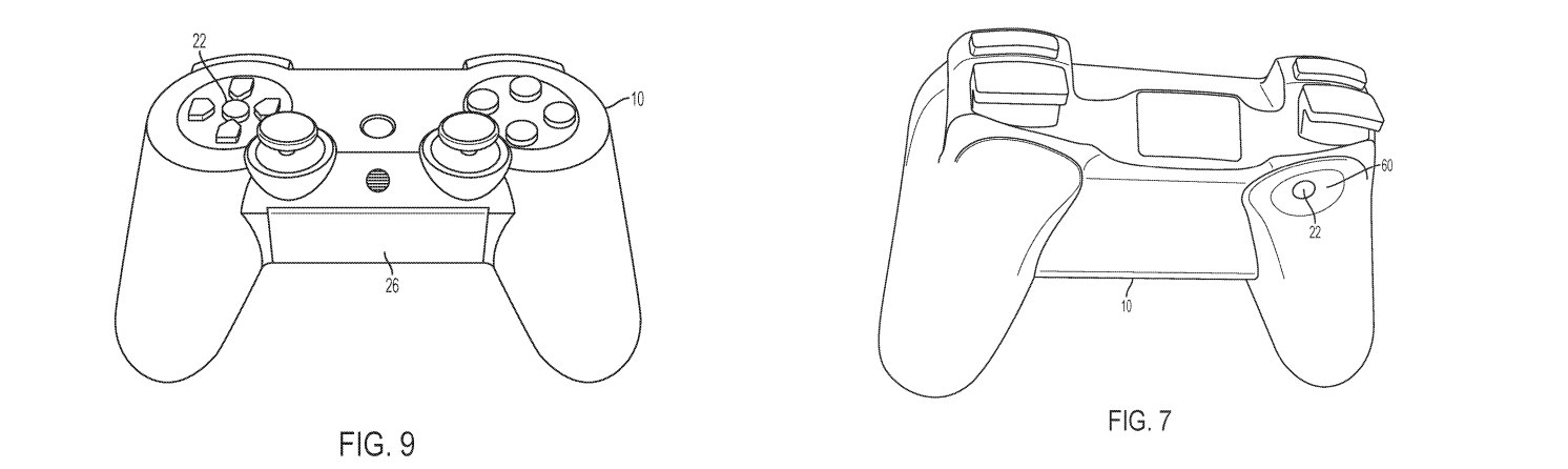 Czyżby tak miał wyglądać pad do PS5? - Sony opatentowało nowy rodzaj kontrolera z ekranem dotykowym - wiadomość - 2018-11-14