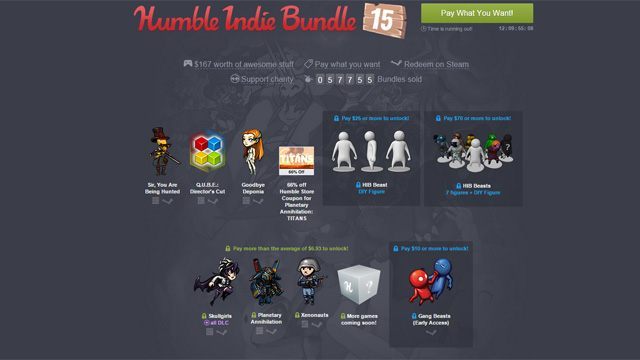 Promocja potrwa do 15 października, do godziny 19:00 - Xenonauts, Planetary Annihilation, Skullgirls i inne w nowej promocji Humble Bundle - wiadomość - 2015-10-01