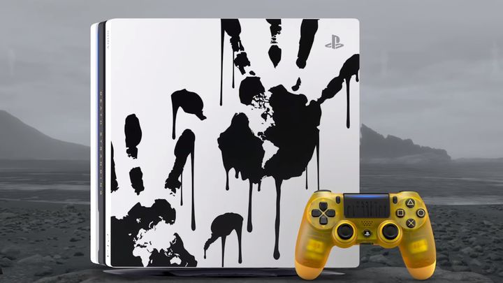 Nowe PS4 Pro z motywem z Death Stranding. - Death Stranding - zapowiedziano limitowany model PS4 Pro - wiadomość - 2019-09-25