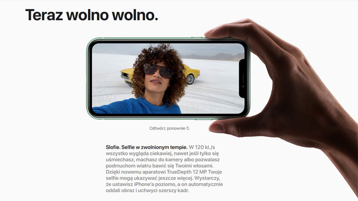Slofie – czyli selfie w zwolnionym tempie! - Apple pokazało iPhone’a 11 PRO MAX i nowego iPada - wiadomość - 2019-09-11