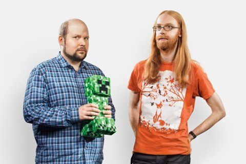 Kolejno od lewej: Markus Persson oraz Jens Bergensten