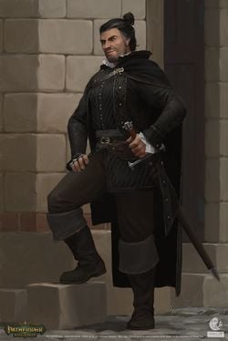 Maegar Varn jest jedną z postaci ważnych dla fabuły Pathfinder: Kingmaker.