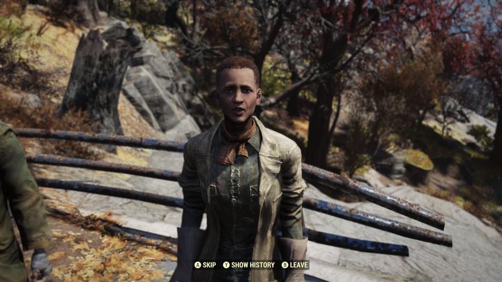 Bohaterowie niezależni zmierzają do postapokaliptycznego świata Fallouta 76. - Wastelanders – NPC na gameplayu z dodatku do Fallout 76 - wiadomość - 2020-03-11