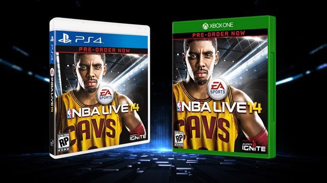 Z tegorocznej okładki NBA Live spoglądać groźnie będzie na nas Kyrie Irving - Kyrie Irving pojawi się na okładce NBA Live 14 - wiadomość - 2013-07-26