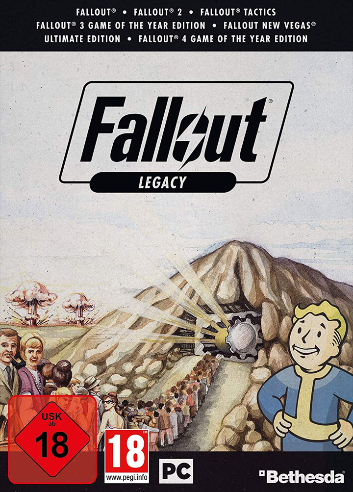 Rzekoma okładka Fallout Legacy Collection. - Wyciekło Fallout Legacy Collection - wiadomość - 2019-10-02