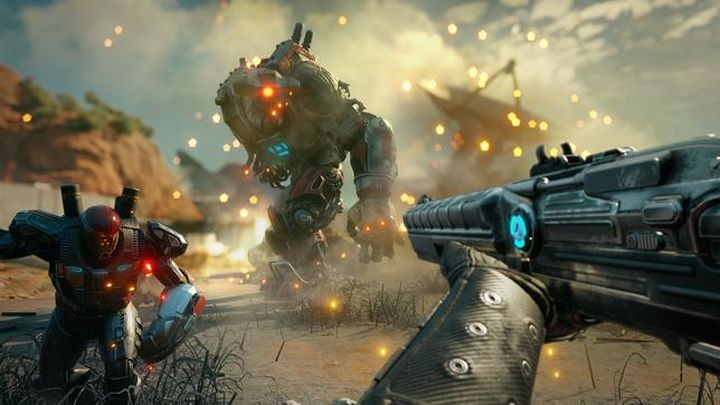 RAGE 2 na kolejnym gameplayu. - Zabawa grawitacją i BFG 9000 na nowym gameplayu RAGE 2 - wiadomość - 2019-04-10