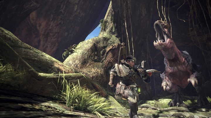 W Monster Hunter World potwory przestaną ignorować inne bestie w obecności gracza. - Monster Hunter World z nowym pokazem rozgrywki - wiadomość - 2017-06-21