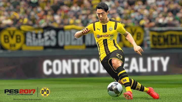 Shinji Kagawa w Pro Evolution Soccer 2017. - Pro Evolution Soccer 2017 - nowy zwiastun i informacje o demie - wiadomość - 2016-08-18