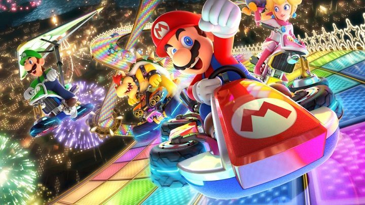 Mario Kart 8 Deluxe zawiera wszystkie dodatki wypuszczone do oryginału i działa w rozdzielczości 1080p, gdy Switch jest podłączony do telewizora. - Mario Kart 8 Deluxe najlepiej sprzedającą się odsłoną serii w USA w dniu premiery - wiadomość - 2017-05-04