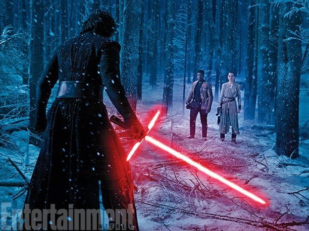 Kylo Ren (Adam Driver) / Źródło: Entertainment Weekly.