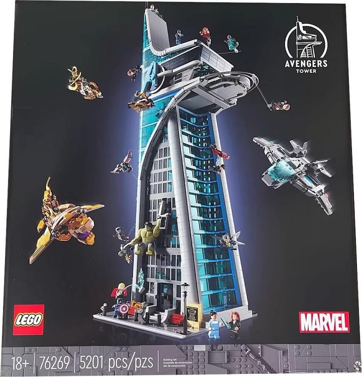 Nowa Wieża Avengersów od LEGO będzie kosztować majątek, ale nadrobi rozmiarem i imponującą liczbą minifigurek - ilustracja #1
