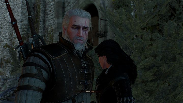 Wirtualny Geralt jest smutny, że twórcy serialu wolą książkowy pierwowzór. - Hissrich: Wiedźmin od Netflixa nie jest i nie będzie adaptacją gier - wiadomość - 2019-07-23
