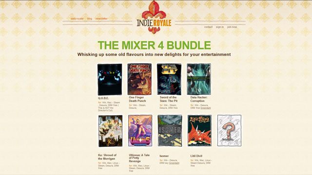 Promocja dobiegnie końca 28 maja o godzinie 16:00. - Q.U.B.E., Sword of the Stars: The Pit i inne gry w nowej promocji Indie Royale - wiadomość - 2014-05-22