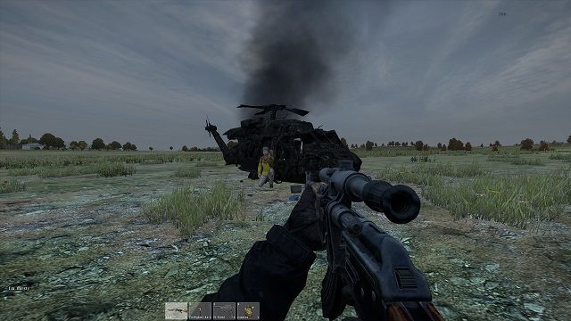 Zniszczone śmigłowce pojawiły się w DayZ. - DayZ otrzymało znaczący eksperymentalny patch, dodający m.in. dwie lokacje, możliwość anulowania akcji itd. - wiadomość - 2014-05-22