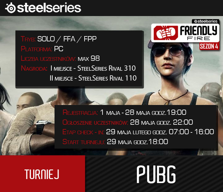 Przetrwaj krwawe igrzyska w PUBG i zgarnij myszkę od SteelSeries - ilustracja #3