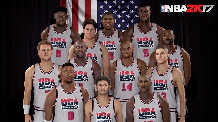 Dream Team pojawi się w NBA 2K17. - NBA 2K17 - pierwszy zwiastun na silniku gry - wiadomość - 2016-08-11