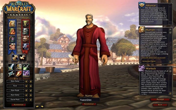 Wkrótce pojawi się również możliwość rezerwacji imion postaci w grze. - World of Warcraft: Classic – Blizzard umożliwił znalezienie znajomych sprzed lat i rezerwację nicków - wiadomość - 2019-08-07