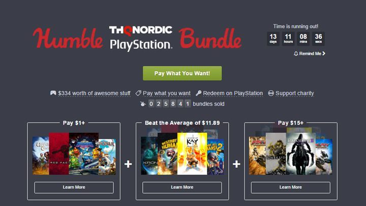 Promocja dobiegnie końca 18 kwietnia. - Nowe Humble Bundle z grami na PlayStation 3 i 4 (m.in. Deponia oraz seria Darksiders) - wiadomość - 2017-04-06