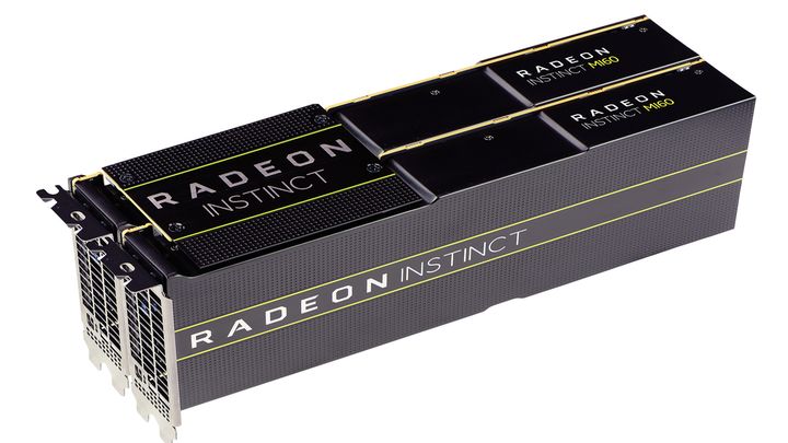 Radeon Instinct to pierwszy układ graficzny wykorzystujący GPU Vega 20. - AMD zaprezentowało pierwszy układ graficzny wykonany w procesie 7 nm - wiadomość - 2018-11-07