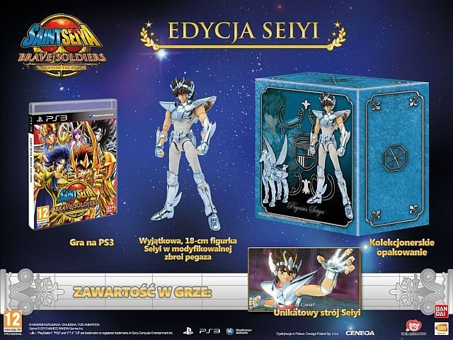 Saint Seiya Brave Soldiers w planie wydawniczym firmy Cenega - ilustracja #2