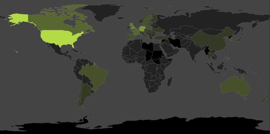 Pod względem ilości danych pobieranych ze Steama, palmę pierwszeństwa mają Stany Zjednoczone - Steam z 65 milionami aktywnych kont - wiadomość - 2013-10-31