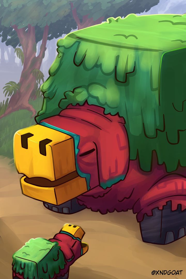 Sniffer rozkochał w sobie fanów Minecrafta; wkrótce może trafić do gry - ilustracja #1