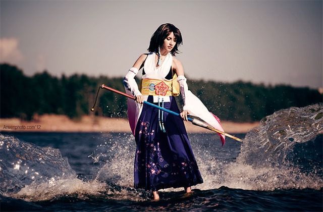 Najlepsze cosplaye - Yuna z Final Fantasy X - ilustracja #5