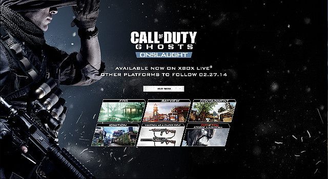 Onslaught to pierwszy dodatek do bijącej rekordy popularności gry Call of Duty: Ghosts. - Call of Duty: Ghosts – dodatek Onslaught na PC i konsolach Sony od 27 lutego - wiadomość - 2014-02-06