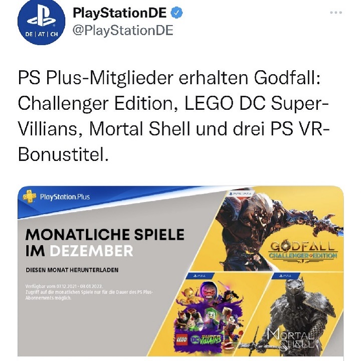 PS Plus na grudzień 2021 - potwierdzenie przecieku i mała niespodzianka [Aktualizacja] - ilustracja #2