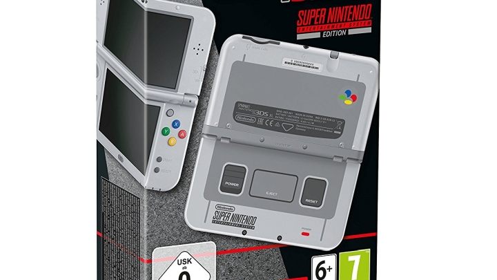 Stylizowany na SNES-a Nintendo 3DS to jedna z najładniejszych edycji tego handhelda. - Obniżki na handheldy firmy Nintendo, soundbary i projektory w niemieckim oddziale Amazon - wiadomość - 2017-12-13