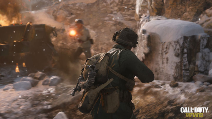 Gra trafi do sprzedaży jutro. - W Call of Duty: WWII skrzynki spadają z nieba na oczach wszystkich graczy - wiadomość - 2017-11-02