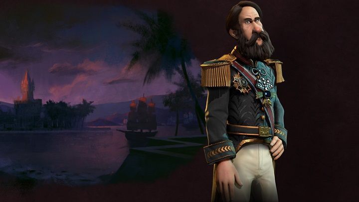 Piotr II stanie na czele Brazylii w grze Sid Meier's Civilization VI. - Sid Meier's Civilization VI z nowymi, długimi materiałami z rozgrywką - wiadomość - 2016-08-04