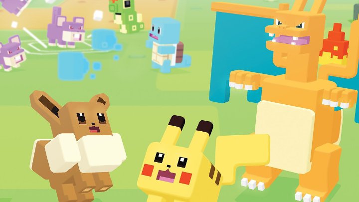 Styl graficzny Pokemon Quest nie musi każdemu przypaść do gustu. - Pokemon Quest od przyszłego tygodnia na urządzeniach mobilnych - wiadomość - 2018-06-21