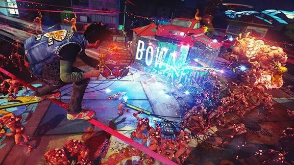 Roman Candle – bo w świecie Sunset Overdrive fajerwerki są nie mniej mordercze niż ołów.