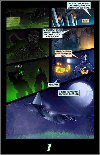 Komiks Tom Clancy's Splinter Cell: Pandora Tomorrow - część #1 - ilustracja #1