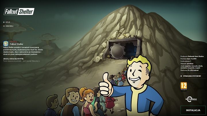 PC-towe Fallout Shelter dostępne tylko w aplikacji Bethesda.net. - Fallout Shelter zadebiutował na PC-tach - wiadomość - 2016-07-14