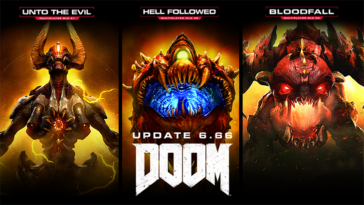 Doom otrzymał aktualizację 6.66 - darmowe dlc i darmowy weekend - ilustracja #1